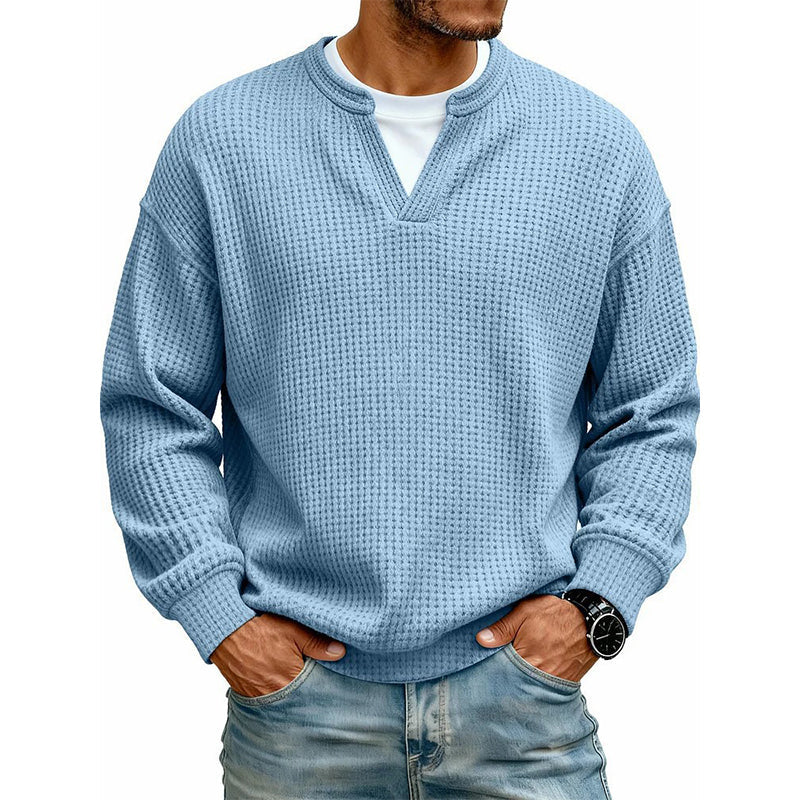 Archie | Double-Layered Waffle Jumper