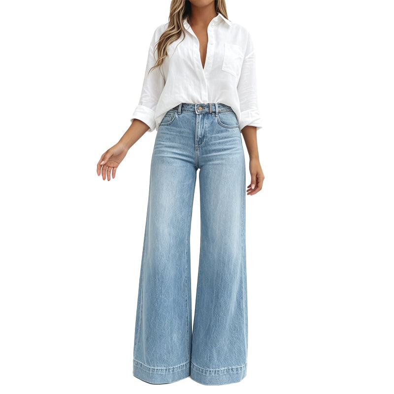 Lucia | Flare Jeans that Slim and Elongate the Figure
