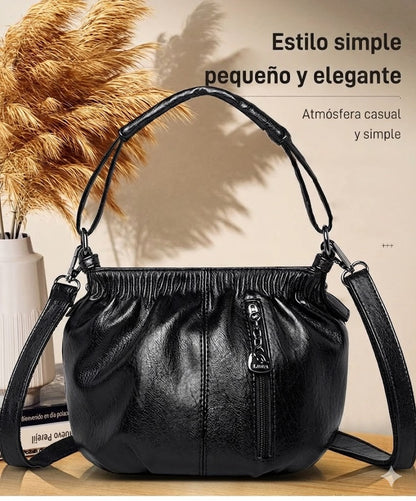 Ruched handbag