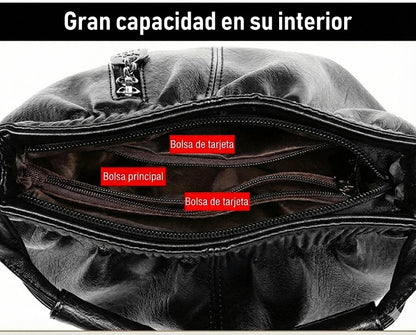 Ruched handbag