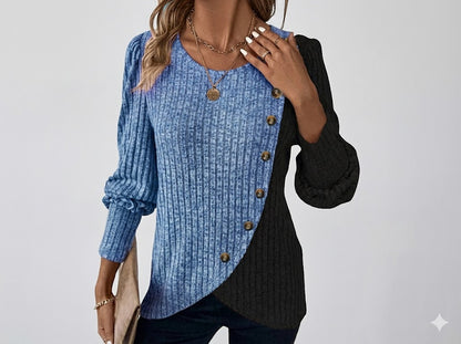 KNIT BUTTON-UP CARDIGAN