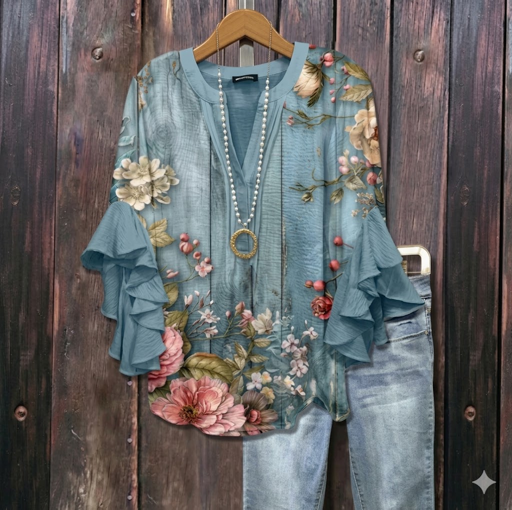 Floral Print Blouse