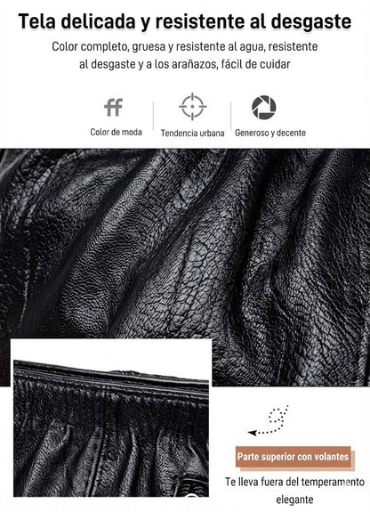 Ruched handbag